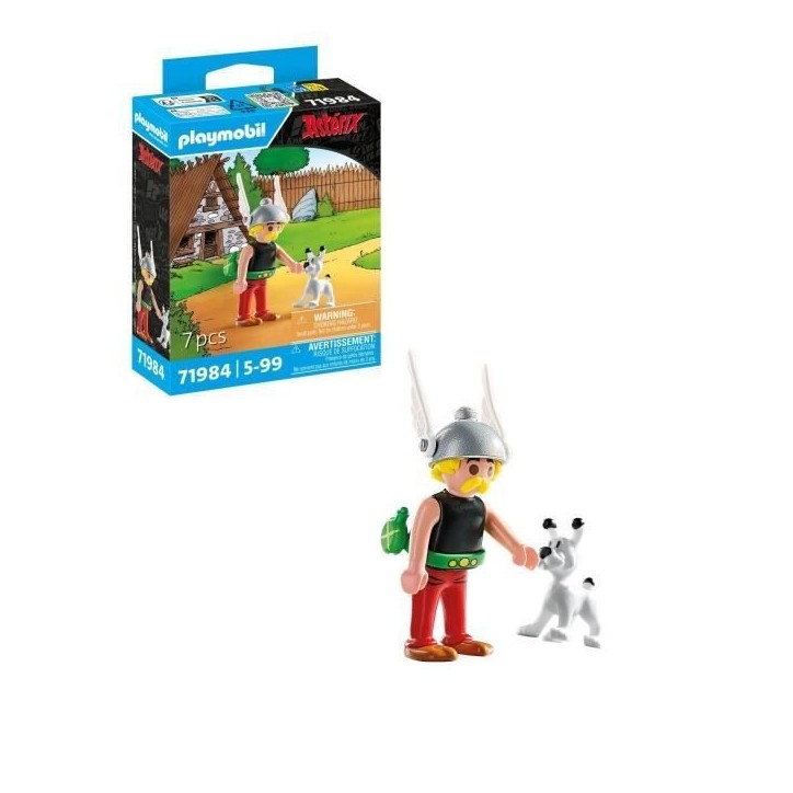 PLAYMOBIL 71984 Astérix & Idéfix, Astérix, Personnages de la BD, Des 5 ans