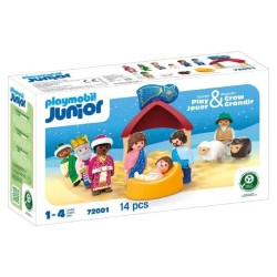 Playmobil 72001 JUNIOR : La creche de Noel , Playmobil junior