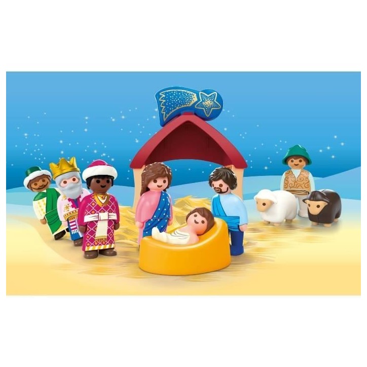 Playmobil 72001 JUNIOR : La creche de Noel , Playmobil junior