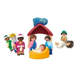 Playmobil 72001 JUNIOR : La creche de Noel , Playmobil junior