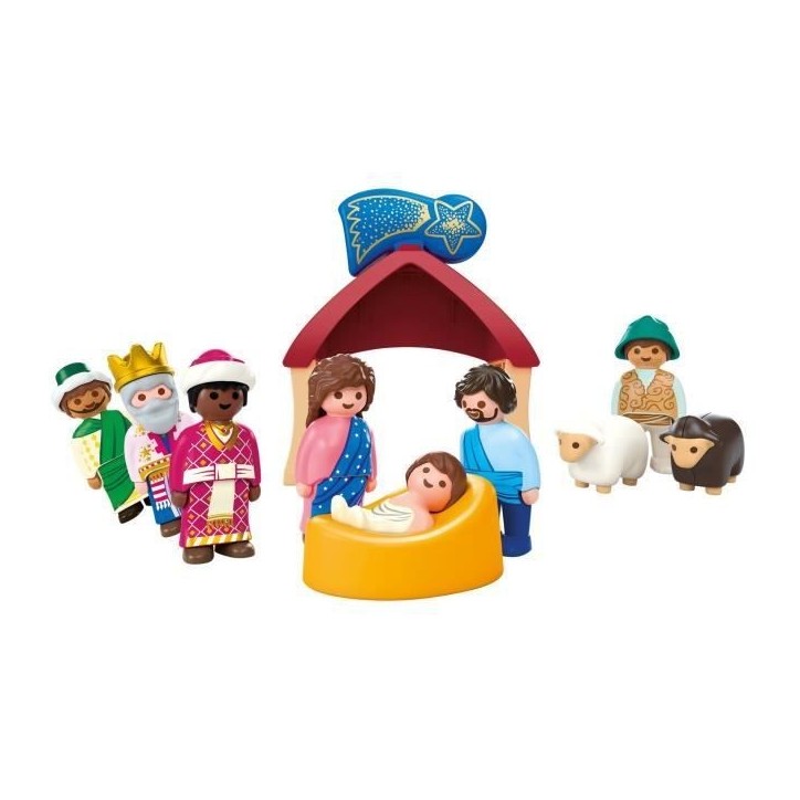 Playmobil 72001 JUNIOR : La creche de Noel , Playmobil junior