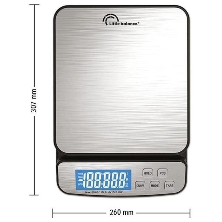 Balance - Pro 30.1 - Piles ou secteur - LITTLE BALANCE