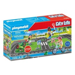 PLAYMOBIL 71332 Classe sécurité routiere, My Life, 34 pieces, Des 4