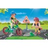 PLAYMOBIL 71332 Classe sécurité routiere, My Life, 34 pieces, Des 4