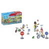 PLAYMOBIL 71332 Classe sécurité routiere, My Life, 34 pieces, Des 4