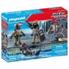 PLAYMOBIL 71146 Equipe des forces spéciales avec bandit, Les policier