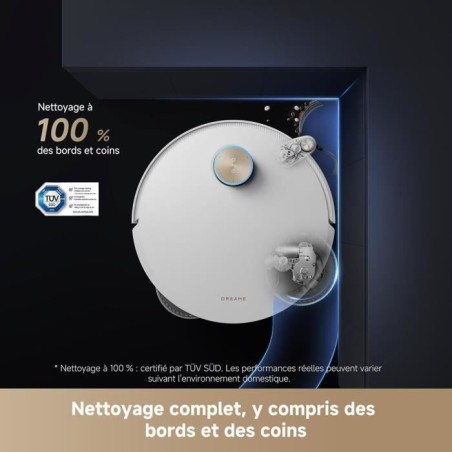 DREAME L50 Pro Ultra Robot aspirateur et Laveur avec vidage Automatique et Nettoyage Automatique des serpillieres