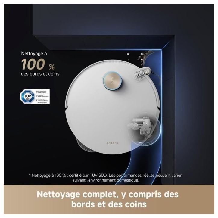 DREAME L50 Pro Ultra Robot aspirateur et Laveur avec vidage Automatique et Nettoyage Automatique des serpillieres DREAME L50 Pro Ultra Robot aspirateur et Laveur avec vidage Automatique et Nettoyage Automatique des serpillieres