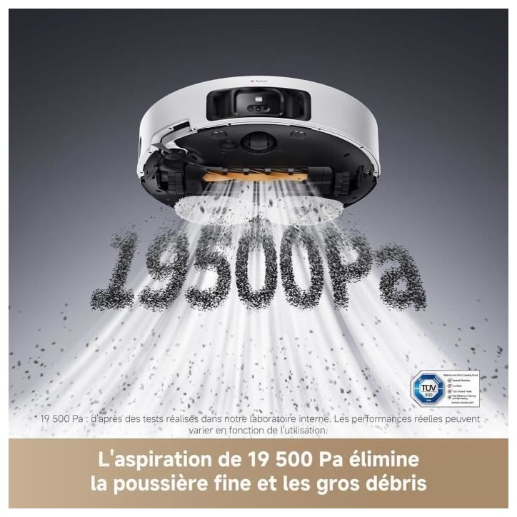 DREAME L50 Pro Ultra Robot aspirateur et Laveur avec vidage Automatique et Nettoyage Automatique des serpillieres DREAME L50 Pro Ultra Robot aspirateur et Laveur avec vidage Automatique et Nettoyage Automatique des serpillieres
