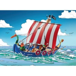 PLAYMOBIL 71888 Drakkar des pirates, Astérix, Personnages de la BD, B