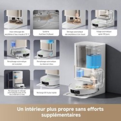DREAME L50 Pro Ultra Robot aspirateur et Laveur avec vidage Automatiqu