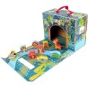 Maison de Jeu Safari - PLANeTE BOIS - FSC - 10 Pieces - Jeu Enfant - D