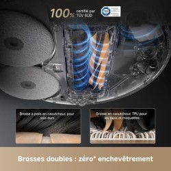 DREAME L50 Pro Ultra Robot aspirateur et Laveur avec vidage Automatiqu