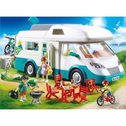 Playmobil 70088 Camping-car et Famille, Family Fun, 135 pieces, Le cam