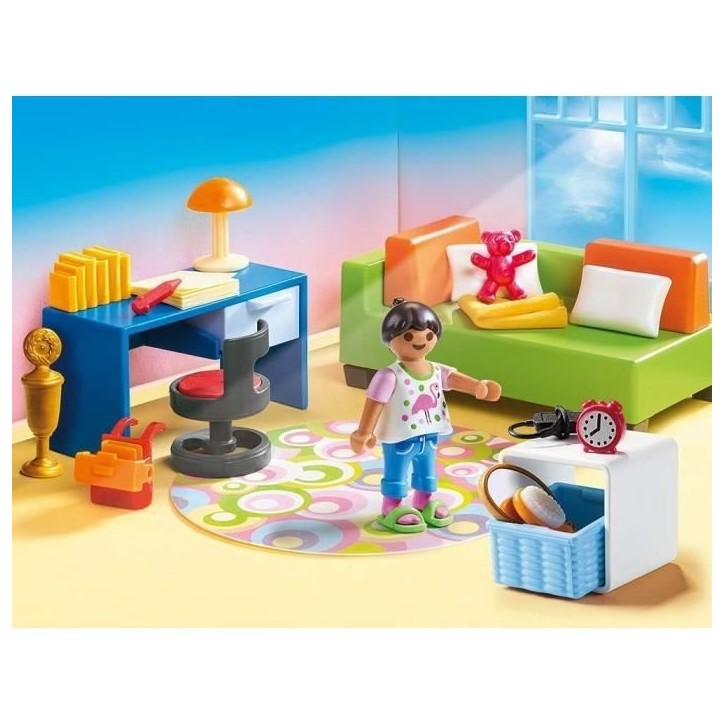 PLAYMOBIL 70209 Chambre d'enfant avec canapé-lit, Maison Traditionnelle, Dollhouse, 43 pieces, Des 4 ans PLAYMOBIL 70209 Chambre d'enfant avec canapé-lit, Maison Traditionnelle, Dollhouse, 43 pieces, Des 4 ans