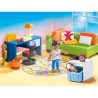 PLAYMOBIL 70209 Chambre d'enfant avec canapé-lit, Maison Traditionnel