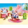 PLAYMOBIL 70210 Chambre de bébé, Dollhouse La Maison Traditionnelle,