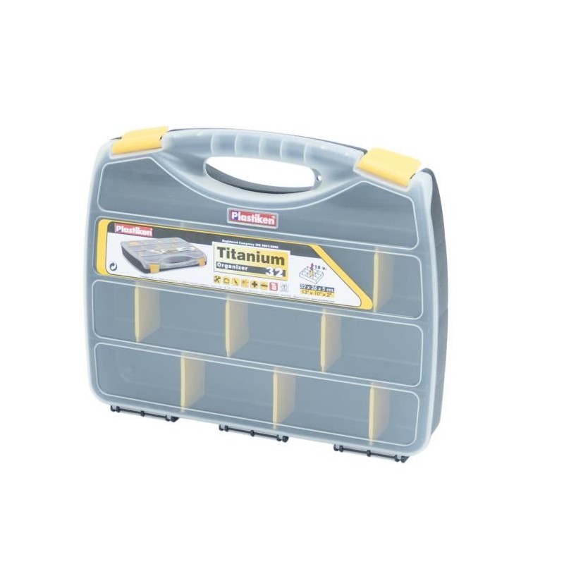 Organisateur a outil - Plastiken - 80032_NOIRE - 32 cm - Titanium - En Organisateur a outil - Plastiken - 80032_NOIRE - 32 cm - Titanium - En