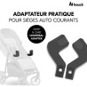 Adaptateurs universels cosy - HAUCK - Pour poussette SHOP N CARE - Noi