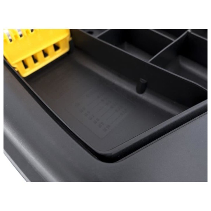 Valise a outils - Plastiken - 63040_NOIRE - 40 cm - Titanium - En plastique