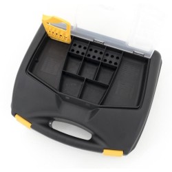 Valise a outils - Plastiken - 63040_NOIRE - 40 cm - Titanium - En plas