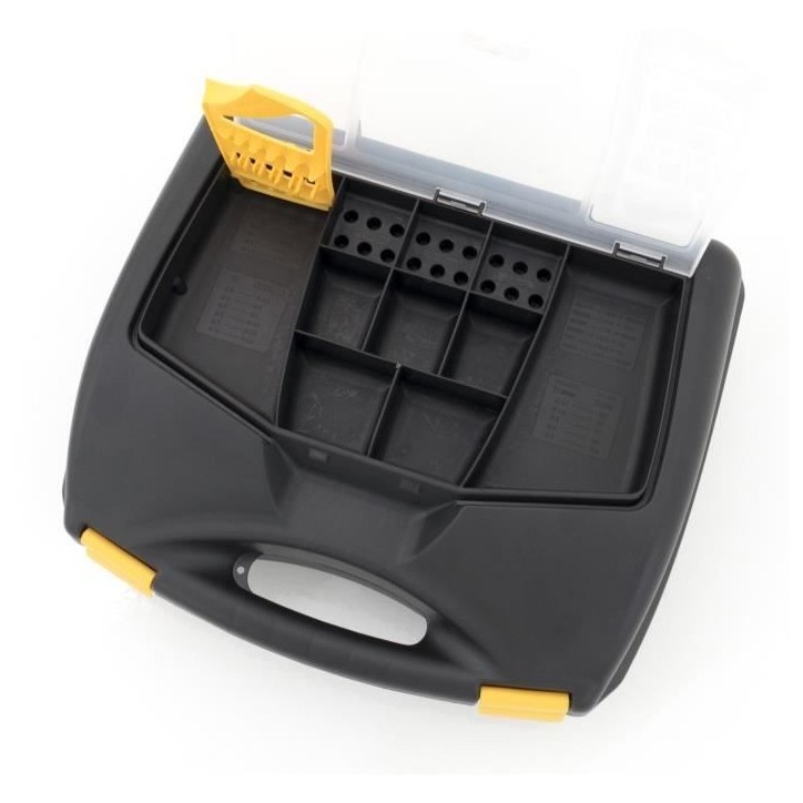Valise a outils - Plastiken - 63040_NOIRE - 40 cm - Titanium - En plastique