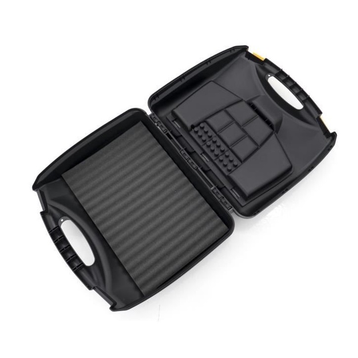 Valise a outils - Plastiken - 63040_NOIRE - 40 cm - Titanium - En plastique