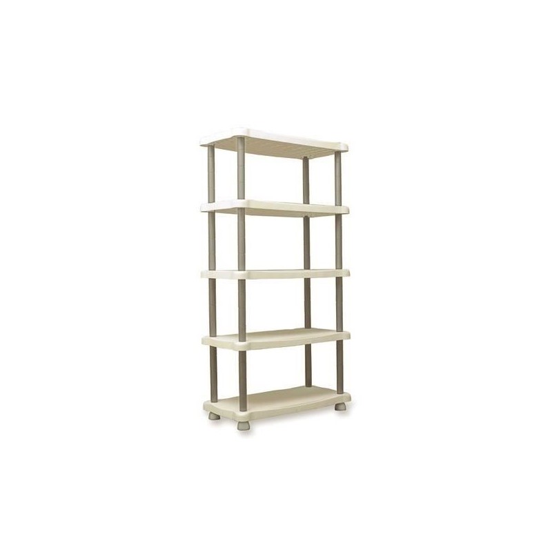 Etagere de rangement - PLASTIKEN - 5 plateaux - Résine - 30kg/plateau Etagere de rangement - PLASTIKEN - 5 plateaux - Résine - 30kg/plateau