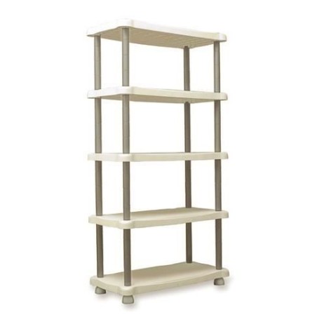 Etagere de rangement - PLASTIKEN - 5 plateaux - Résine - 30kg/plateau
