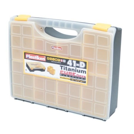 Organisateur a outil - Plastiken - 83041D_NOIRE - Cube - 41 cm - Titan