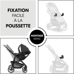 Adaptateurs universels cosy - HAUCK - Pour poussette SHOP N CARE - Noi