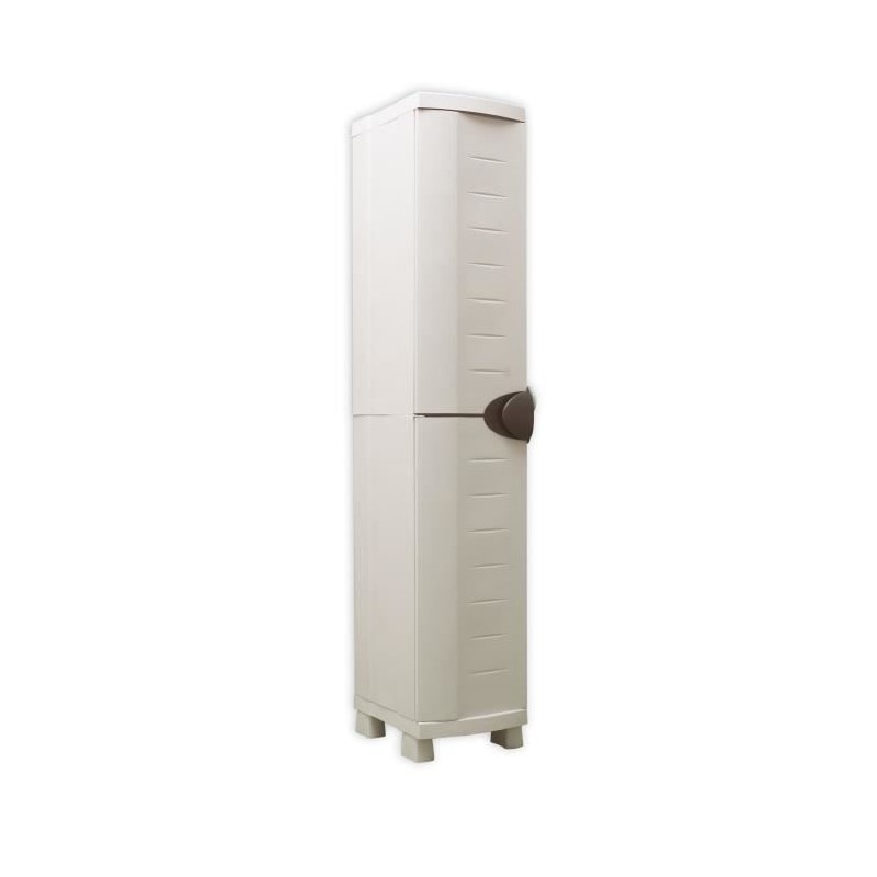 SPACESAVER 35 PLASTIKEN Armoire haute 1 Porte avec étageres - l 35 x