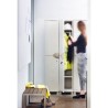 SPACESAVER 35 PLASTIKEN Armoire haute 1 Porte avec étageres - l 35 x