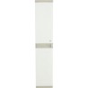 Armoire haute vestiaire PLASTIKEN - 1 porte, 35cm - Blanc