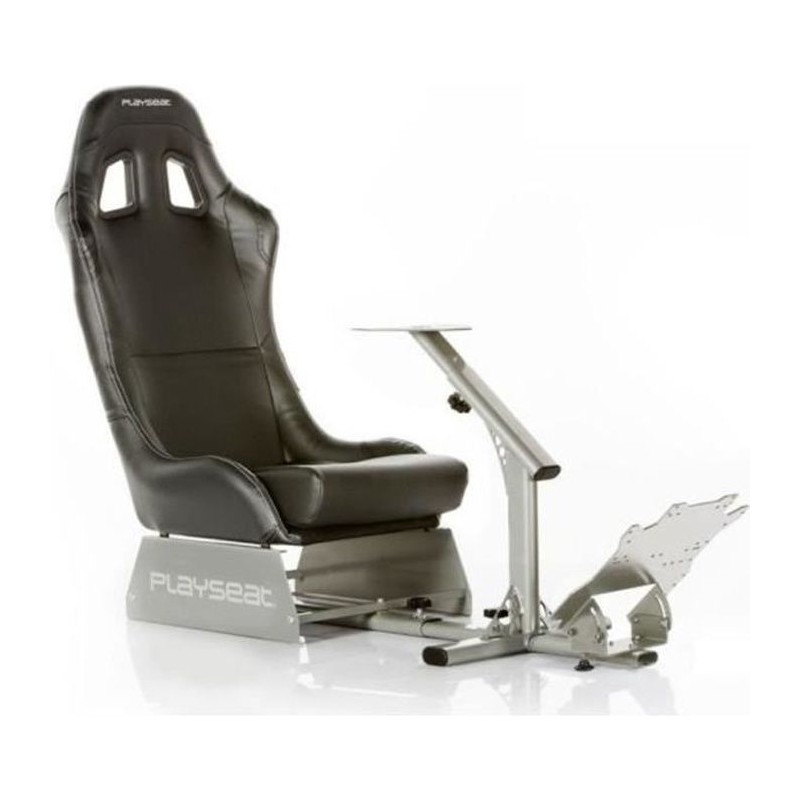 PLAYSEAT Siege simulation automobile EVOLUTION - Simili-cuir - Noir PLAYSEAT Siege simulation automobile EVOLUTION - Simili-cuir - Noir