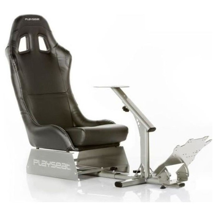 PLAYSEAT Siege simulation automobile EVOLUTION - Simili-cuir - Noir