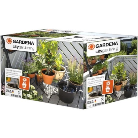 Arrosoir automatique de vacances - GARDENA - Kit complet pour arrosage