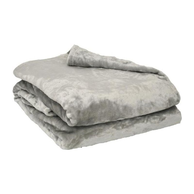 Plaid microflanelle 130x170 cm Perle Plaid microflanelle 130x170 cm Perle