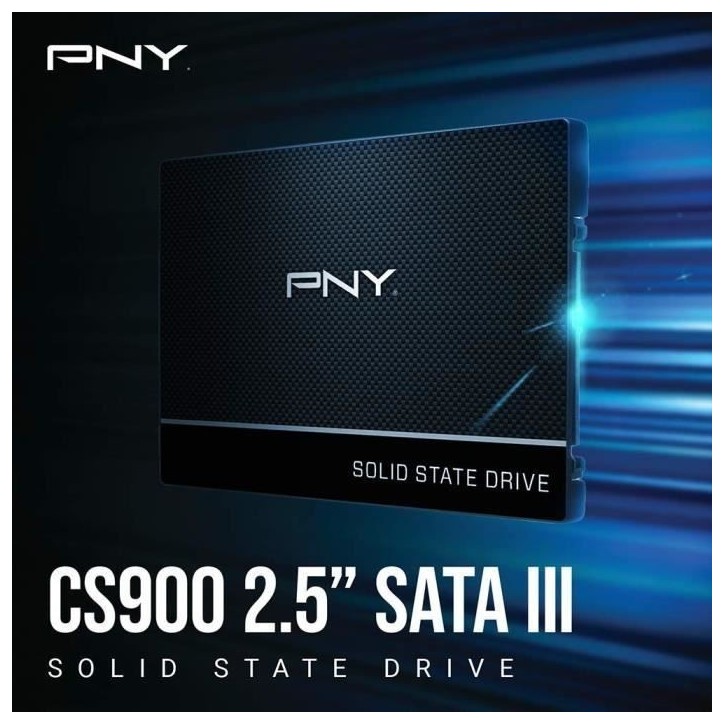 PNY CS900 SATA - SSD interne - 2.5 - 2To PNY CS900 SATA - SSD interne - 2.5 - 2To