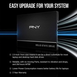 PNY CS900 SATA - SSD interne - 2.5 - 2To