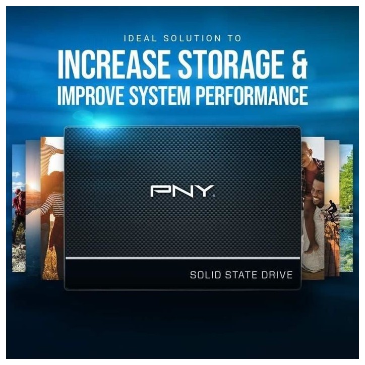 PNY CS900 SATA - SSD interne - 2.5 - 2To PNY CS900 SATA - SSD interne - 2.5 - 2To