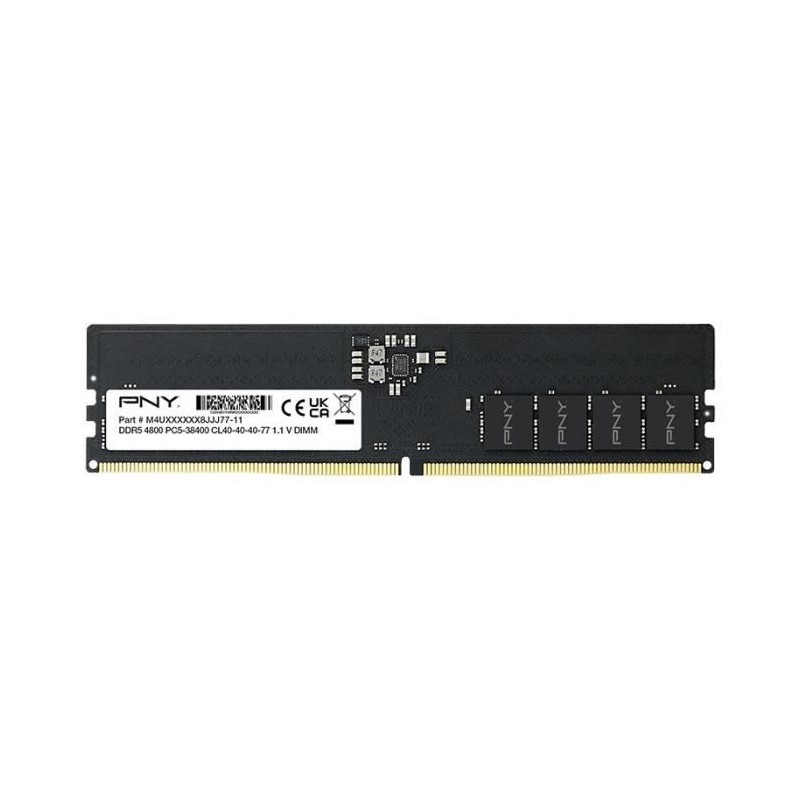 Mémoire DDR5 - PNY - PERFORMANCE - 16 Go - 4800 MHz - Énergie rédui