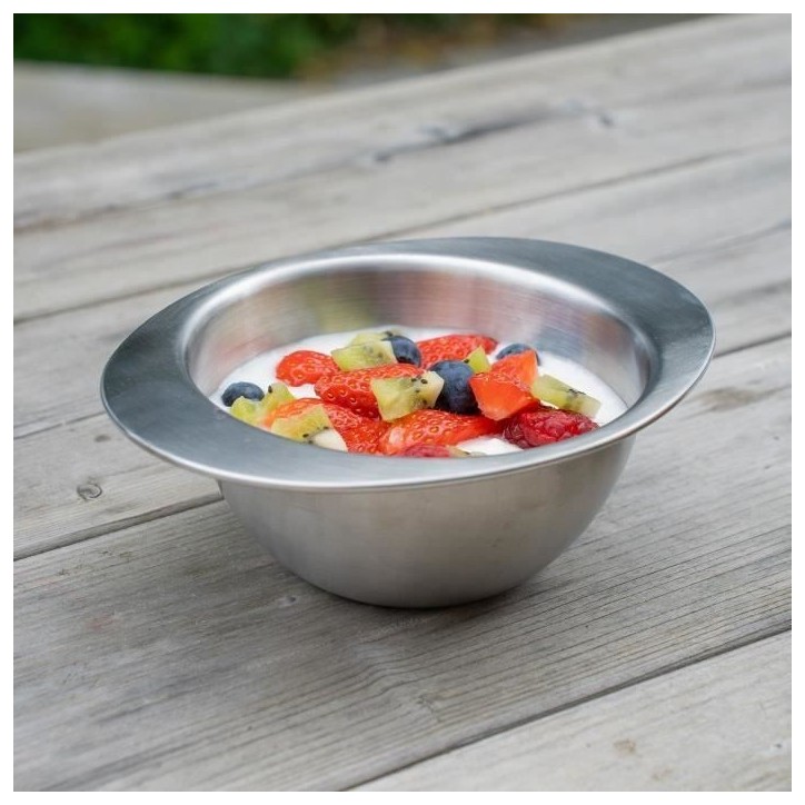 Bol a oreilles - THERMOBABY - Ergonomique - Sans BPA - Inox Bol a oreilles - THERMOBABY - Ergonomique - Sans BPA - Inox