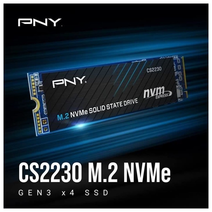 Disque dur interne SSD - M2 - NVMe - 1 TB - PCIE - CS2230 Disque dur interne SSD - M2 - NVMe - 1 TB - PCIE - CS2230