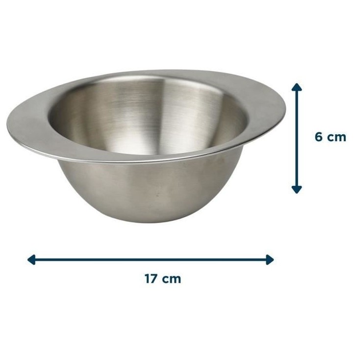 Bol a oreilles - THERMOBABY - Ergonomique - Sans BPA - Inox Bol a oreilles - THERMOBABY - Ergonomique - Sans BPA - Inox