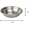 Assiette creuse - THERMOBABY - Sans BPA - Inox