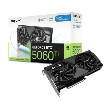 PNY - Carte graphique - GeForce RTX™ 5060 Ti - 16GB - Overclocked Du