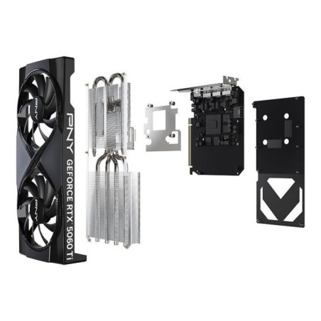 PNY - Carte graphique - GeForce RTX™ 5060 Ti - 16GB - Overclocked Dual Fan DLSS 4
