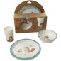 Mon premier coffret repas micro-ondes - THERMOBABY - Castor - Assiette, bol, gobelet