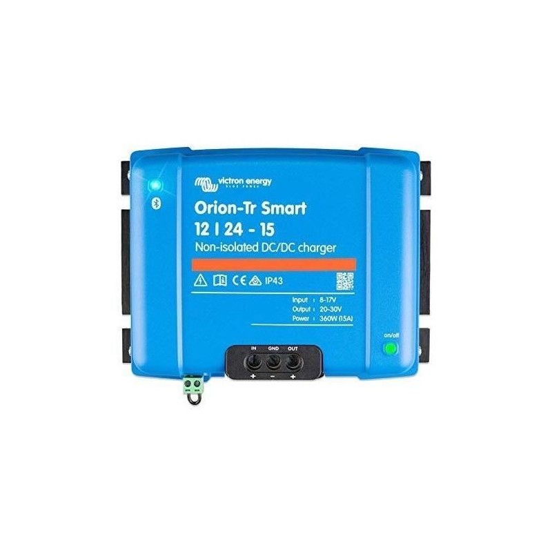 VICTRON Orion Smart Chargeur 12/24V-15A DC-DC non isolé VICTRON Orion Smart Chargeur 12/24V-15A DC-DC non isolé